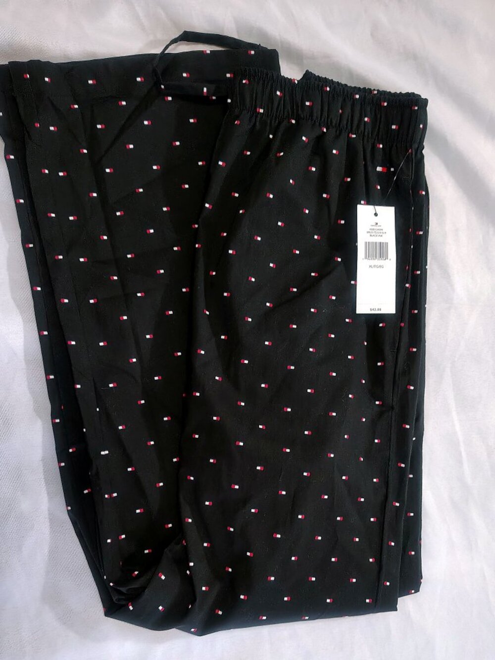 NWT Men’s Tommy Hilfiger Size XL Color Black Pajama Pants